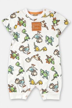 UP BABY - MACAQUINHO ESTAMPADO BEBÊ MENINO - comprar online