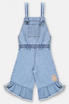 UP BABY - JARDINEIRA EM JEANS INFANTIL MENINA - comprar online