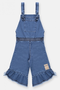 UP BABY - JARDINEIRA EM JEANS INFANTIL MENINA - comprar online