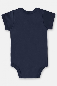 UP BABY - BODY CURTO EM SUEDINE PARA BEBÊ MENINO (AZUL - comprar online