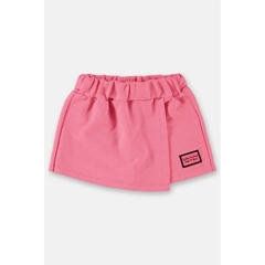 Up Baby - Shorts saia básico infantil menina em moletom