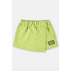 Up Baby - Shorts saia básico infantil menina em moletom