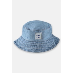 Up Baby - Bucket Hat Infantil em Jeans Para Menino (Azul) - comprar online