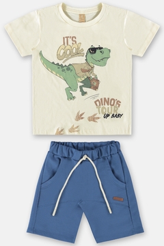 UP BABY - CONJUNTO DINOS MENINO - comprar online