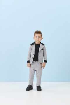 BOY JOY - Conjunto Blazer Manga Longa E Calça