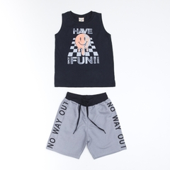 Have Fun - Conjunto Meia Malha - comprar online