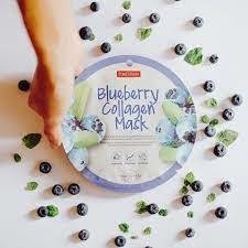 Purederm blueberry collagen mask