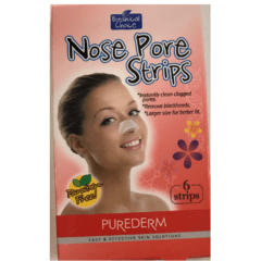Purederm nose pore strips x6