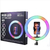 ARO LUZ LED RGB MJ36 MULTICOLOR 36CM - comprar online