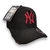 GORRA RASGADA NEW ERA NY NEGRO