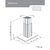 Coifa de Ilha Elettromec Milano Inox 90cm - CFI-MLN-90-XX - comprar online