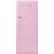 Refrigerador Smeg Anos 50 Frost Free 1 Porta 270 Litros Rosa 220V - FAB28RPK5