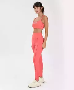 Legging hyper estampa degradê e textura Alto Giro - Loja Espaço Fitness