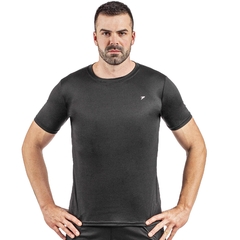 Camisa t-shirt esportiva básica preto Poker