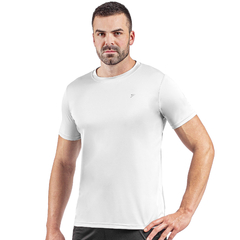 Camisa t-shirt esportiva básica branco Poker - comprar online