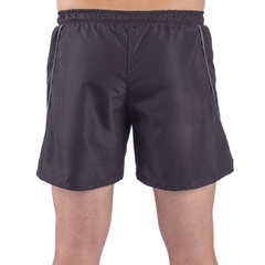 Short runner com bermuda interna energize preto Poker - Loja Espaço Fitness