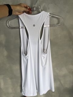 Regata ampla com silk branco Obbia - comprar online