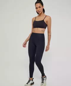 Legging hyper refletivos bolso cós preto Alto Giro