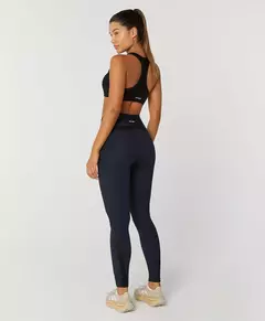 Legging recortes shine preto Alto Giro - comprar online