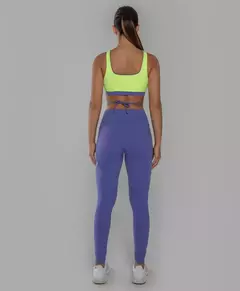 Legging power fit recortes block Alto Giro na internet