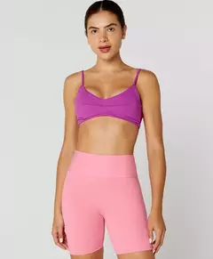 Top Eterno costas decotadas roxo euforia Alto Giro