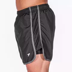 Short runner com bermuda interna divinity preto Poker - comprar online