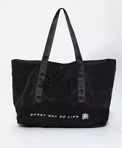 Bolsa tote preta Alto Giro - comprar online