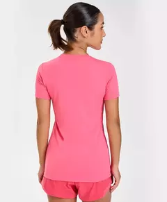 T-Shirt inspiracional rosa camelia Alto Giro - comprar online