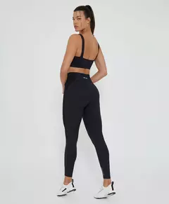 Legging recortes tule e refletivos preto Alto Giro - comprar online