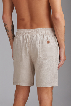 Short Linho Cinza Cajueiro - comprar online