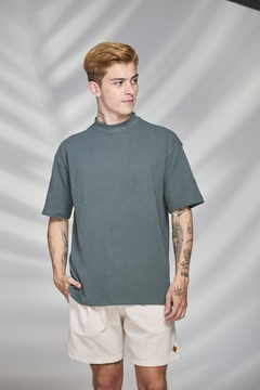 Camiseta Oversized Rugby Verde