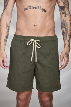 Short Cajueiro Verde Militar