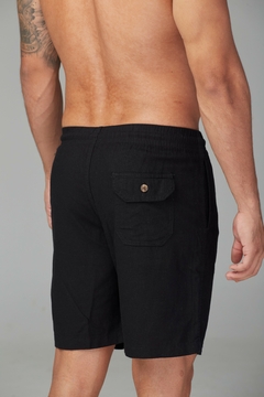 Short Linho Preto - comprar online