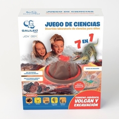 juego de ciencia volcan.Galileo