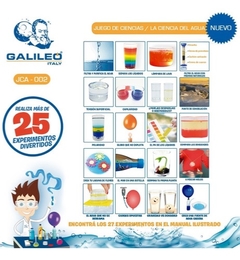 juego de ciencia de agua.Galileo - comprar online