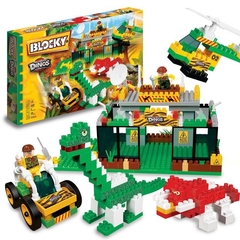 Blocky Dinosaurio 3 x 260 piezas