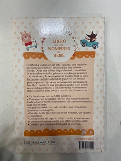 libro de los nombre del bebe.libro - comprar online