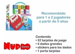 Cubiletra.juego para armar palabras. Nupro - comprar online