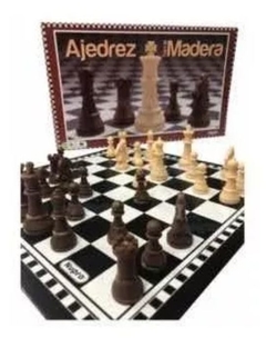 Juego de Ajedrez símil madera.Nupro - comprar online