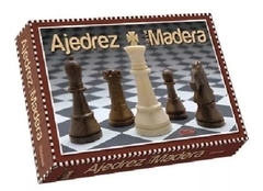 Juego de Ajedrez símil madera.Nupro