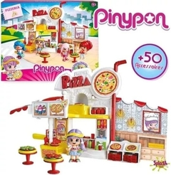 Pinypon.Pizzeria.von personaje y accesorios. Cafaro