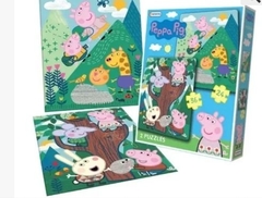 Puzzle 24 y 36 piezas. Pepa Pig Tapimovil