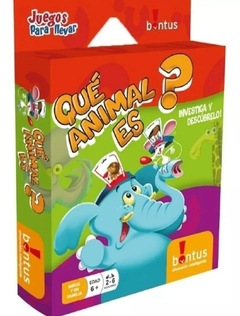 Que animal es? Bontus.juego de mesa