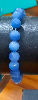 Pulsera agata azul