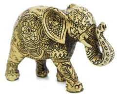 Elefante Tallado Crudo - comprar online