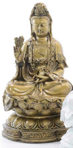 Kwan Yin Dorado - comprar online