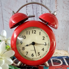 reloj despertador vintage grande