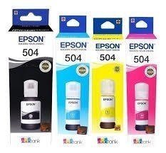 BOTTELLA TINTA EPSON ORIGINAL 504 YELLOU en internet