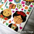 Plancha de etiquetas Frida x30 - comprar online