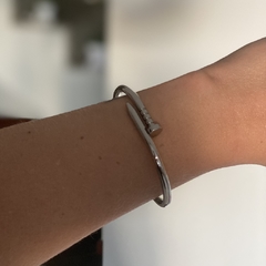 BRACELET PREGO PRATA EM AÇO - comprar online